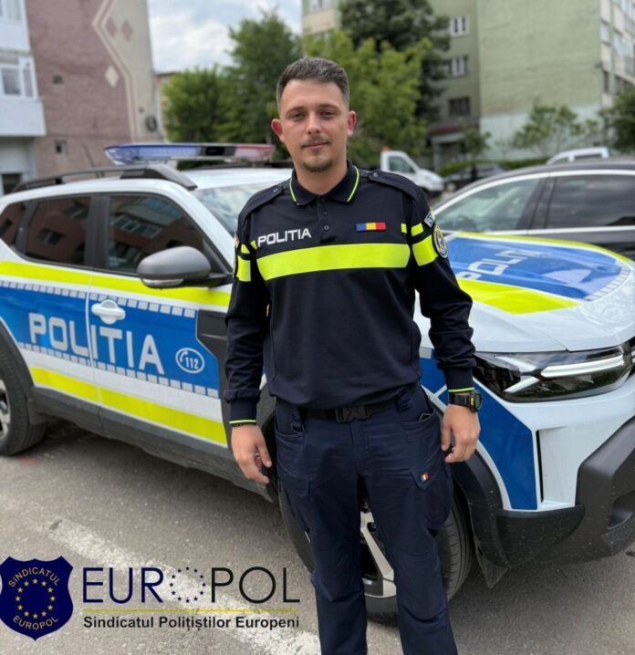 politist elev Un elev al Școlii de Poliție din Câmpina a contribuit la prinderea unui fugar periculos