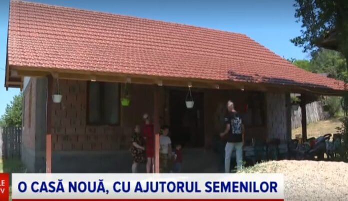 casa noua Slivilești: O mamă cu trei copii din Gorj are, în sfârșit, o casă nouă
