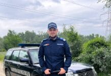 Jandarmul erou de la un botez din Bustuchin