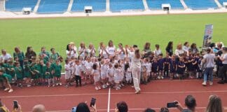 Bucurie și energie la Târgu Jiu – preșcolarii au celebrat mișcarea prin joc și competiție
