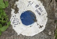 Traseu montan vandalizat în Cheile Sohodolului: “Ana a trecut pe aici” și a lăsat urme de cariocă