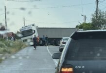 Trafic blocat în zona Ursați, județul Gorj