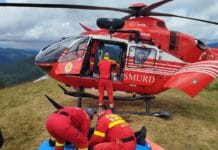 Tânăr cioban mutilat de o petardă în timp ce încerca să alunge un urs, la Azuga – intervenție salvatoare în ultima clipă!
