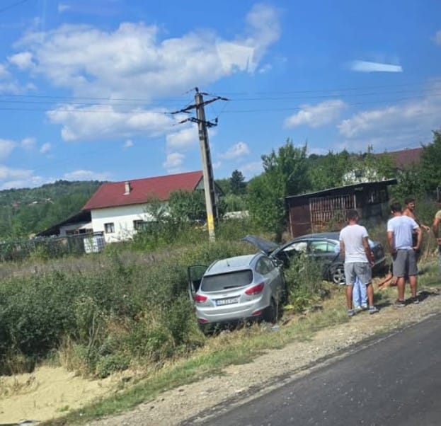 accident carbunesti Accident ȘOC pe DN67! Virajul care a trimis doi șoferi direct la spital