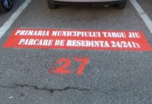 Taxe triple pentru parcările de reședință în Târgu Jiu