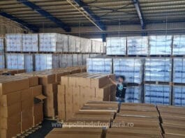 Captură uriașă în Portul Constanța! Țigări de 4 milioane de euro, ascunse într-un container cu „role de hârtie”