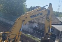 Târgu Jiu: Lucrările la pasajul pe sub calea ferată din strada 9 Mai au fost reluate Târgu Jiu: Lucrările la pasajul pe sub calea ferată din strada 9 Mai au fost reluate