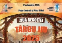 Târgu Jiu sărbătorește Ziua Recoltei pe 12 octombrie 2025 Ziua Recoltei 2025