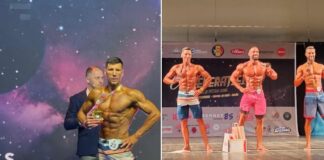Claudiu Clenciu, polițist penitenciar și campion pe scenă: două medalii de argint la Cupa Federației Române de Culturism și Fitness 2025