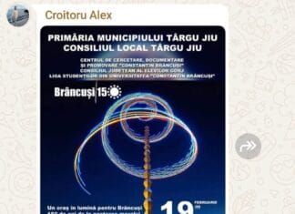 Presiuni în școlile din Târgu Jiu pentru participarea la evenimentul organizat de primărie de Ziua Brâncuși