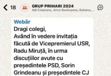 Tensiuni în PSD Gorj după scurgerea unor mesaje interne. Cosmin Popescu cere „resetare” în organizație