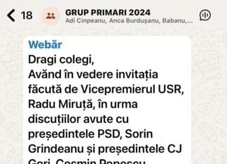 Tensiuni în PSD Gorj după scurgerea unor mesaje interne. Cosmin Popescu cere „resetare” în organizație Tensiuni în PSD Gorj după scurgerea unor mesaje interne. Cosmin Popescu cere „resetare” în organizație