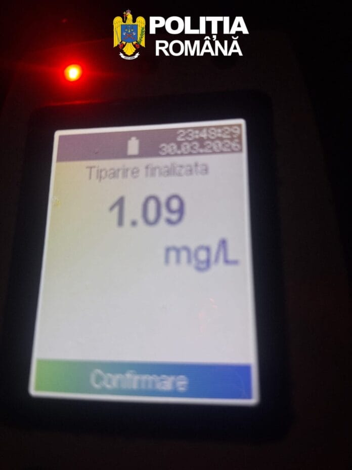 alcolemie Șofer beat prins la Novaci cu permisul suspendat: alcoolemie de peste 1‰ în aerul expirat