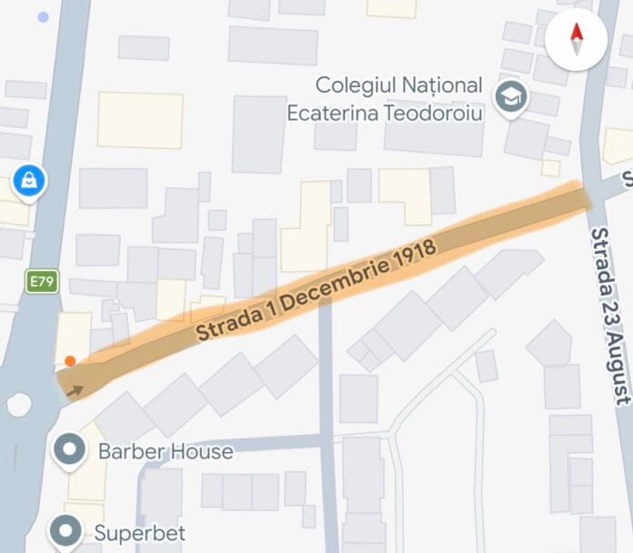 Încep lucrările pe strada 1 Decembrie 1918 din Târgu Jiu. Trafic restricționat în zona OMV – 23 August