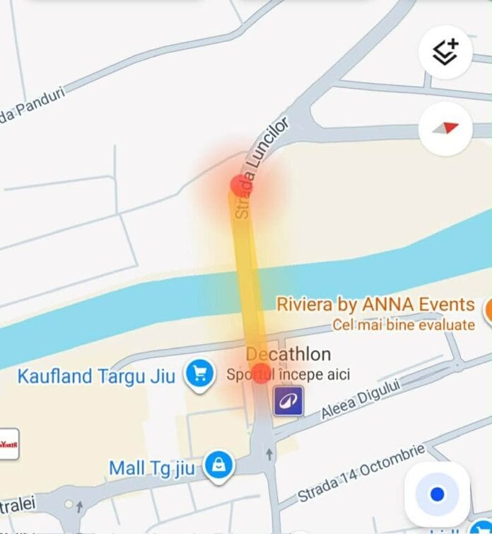 Lucrări de reparații la podul din zona Kaufland din Târgu Jiu: trafic restricționat începând din această seară
