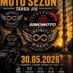 Târgu Jiu dă startul sezonului moto 2026: paradă spectaculoasă, concerte și sute de motocicliști așteptați pe 30 mai