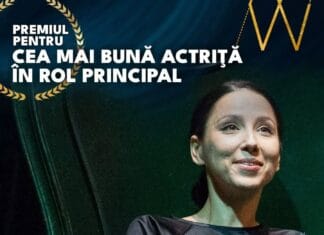 Actrița Gia Enache, de la Teatrul Dramatic „Elvira Godeanu” din Târgu Jiu, premiată