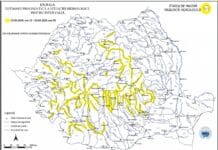 Hidrologii au emis Cod Galben în Gorj. Ce zone sunt vizate de riscul de inundații