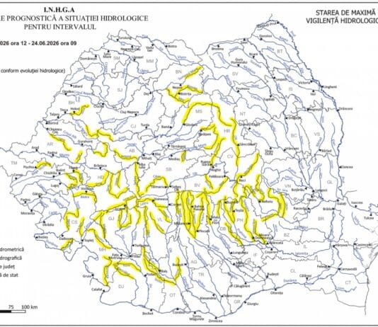 Hidrologii au emis Cod Galben în Gorj. Ce zone sunt vizate de riscul de inundații Hidrologii au emis Cod Galben în Gorj. Ce zone sunt vizate de riscul de inundații