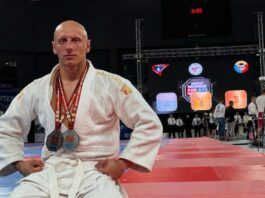 Ionuț Popescu, de la IPJ Gorj, a cucerit două titluri de vicecampion european la Ju-Jitsu