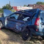 Accident rutier pe DN 6, la Filiași. Un gorjean de 78 de ani, transportat la spital în stare de inconștiență