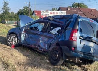 Accident rutier pe DN 6, la Filiași. Un gorjean de 78 de ani, transportat la spital în stare de inconștiență