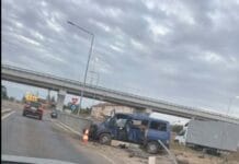 Accident mortal pe DN67, în Gorj. Un șofer de 37 de ani a fost aruncat la 10 metri de mașină
